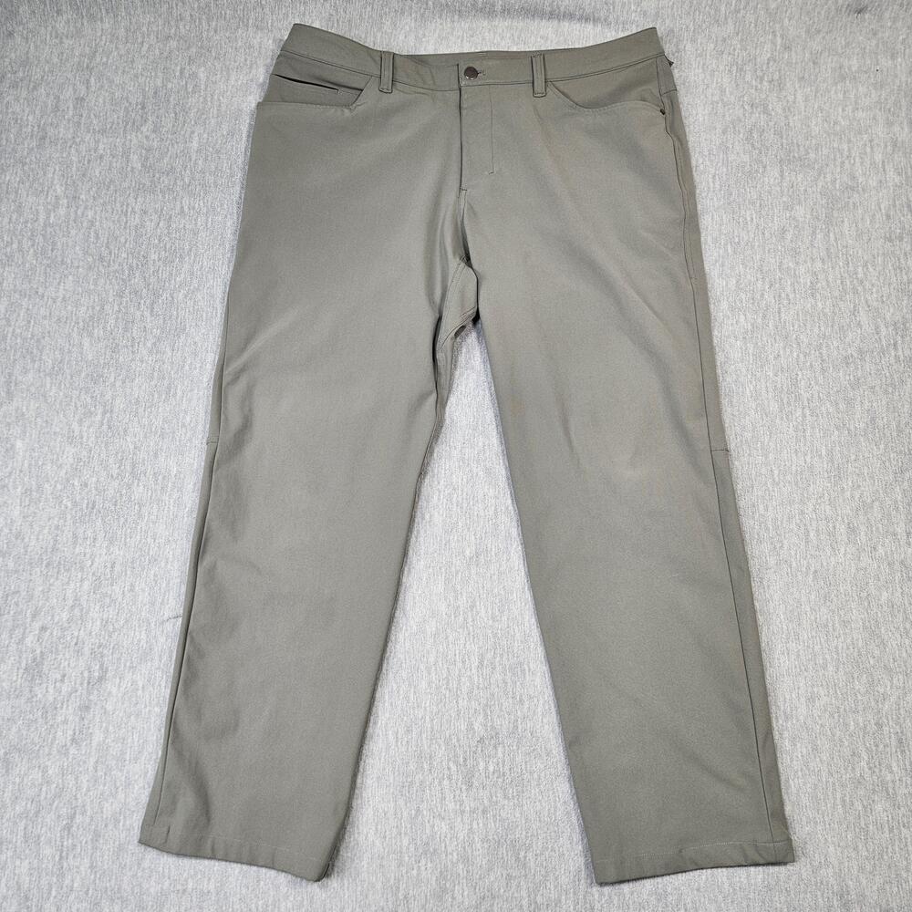Lululemon Pants Mens 36 (38x30) GreenABC Pants Stretch Chino 5 Pocket